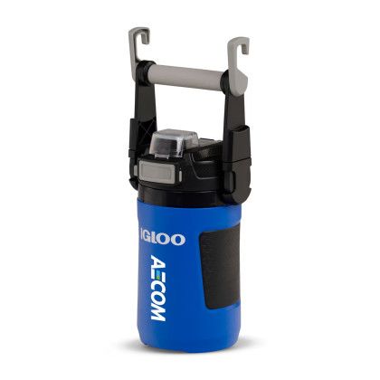 Custom Igloo Rival 1/2 Gal Jug - Sport Blue Side View Custom Igloo Rival 1/2 Gal Jug - Sport Blue Side View