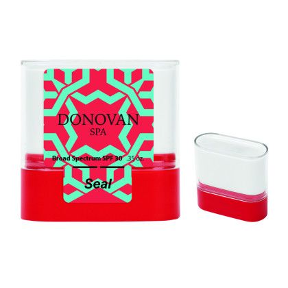 Custom RABS SPF 30 Sunscreen Stick - Red/Clear Custom RABS SPF 30 Sunscreen Stick - Red/Clear