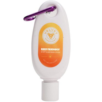 Custom Happy Reef Sunscreen: 2 Ounce Tottle Bottle
