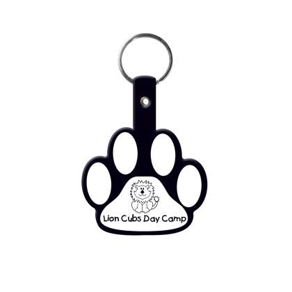 Paw Flexible Key Tag Paw Flexible Key Tag