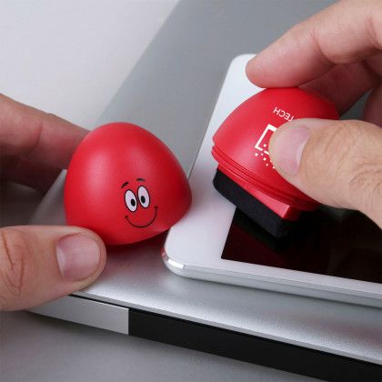 Custom Screen Buddy Spinner & Cleaner - Red Lifestyle