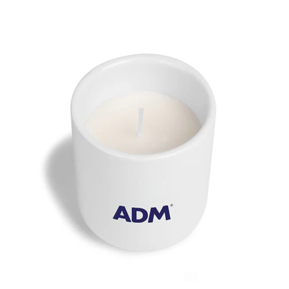 Custom AromaHaven Ceramic Soy Candle - Lemongrass Top View Custom AromaHaven Ceramic Soy Candle - Lemongrass Top View