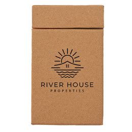 Custom Sticky Note Phone Holder - Natural - Front view