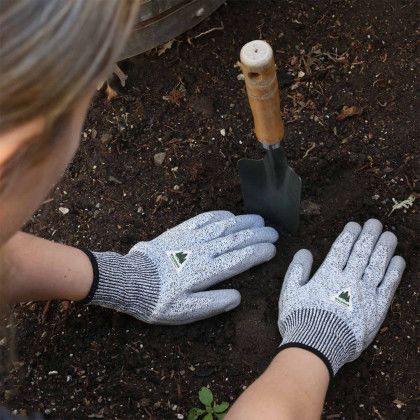 Custom Workit All-Purpose Gloves - Grey in Use Custom Workit All-Purpose Gloves - Grey in Use