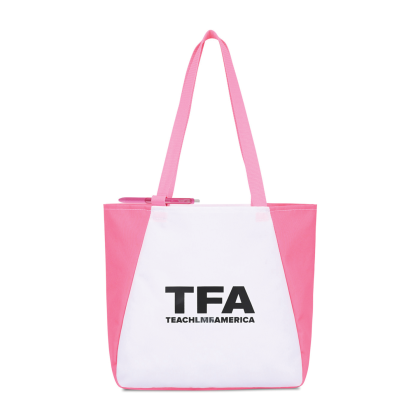 Custom Arlo Recycled rPET Tote - Pink Custom Arlo Recycled rPET Tote - Pink