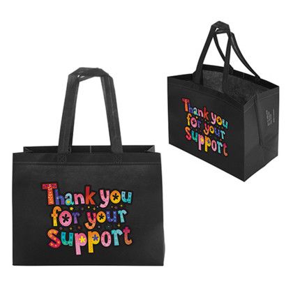 Custom Kingston 80GSM Recycled Non-Woven Polypropylene Heat-Sealed Tote Custom Kingston 80GSM Recycled Non-Woven Polypropylene Heat-Sealed Tote