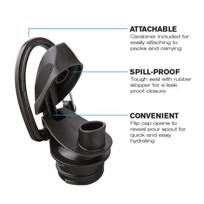 Custom Vapur 0.5l Folding Anti-bottle - features Custom Vapur 0.5l Folding Anti-bottle - features