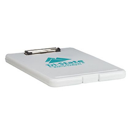 Custom Storage Clipboard - White Side view