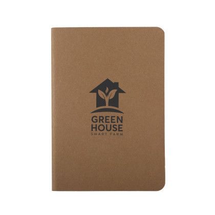 Custom Harvest Fruit Fiber Pocket Notebook - Almond Custom Harvest Fruit Fiber Pocket Notebook - Almond