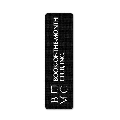 Custom Rectangle Rubber Bookmark - Black Custom Rectangle Rubber Bookmark - Black