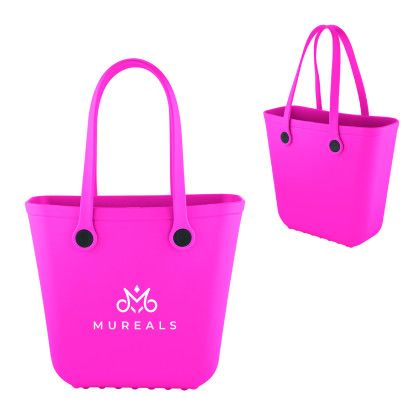 Custom Medium Sol Mate Tote Bag - Pink Custom Medium Sol Mate Tote Bag - Pink