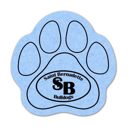 Custom Paw Compressed Sponge 5PW - Blue Custom Paw Compressed Sponge 5PW - Blue