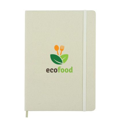 Custom Harvest Fruit Fiber Notebook - Kiwi Custom Harvest Fruit Fiber Notebook - Kiwi