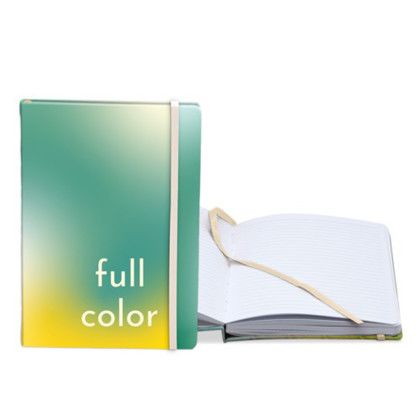 Custom Full Color Hard Cover Bookbound Journal - 6" W x 8.5" H Custom Full Color Hard Cover Bookbound Journal - 6" W x 8.5" H