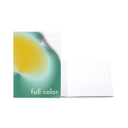 Custom Value Full Color Perfect Bound Journal - 5" W x 7" H Custom Value Full Color Perfect Bound Journal - 5" W x 7" H