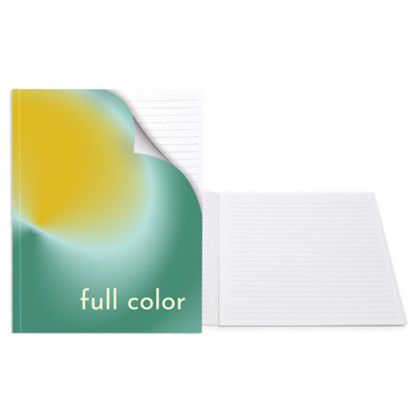 Custom Value Full Color Perfect Bound Journal - 7" W x 9" H Custom Value Full Color Perfect Bound Journal - 7" W x 9" H