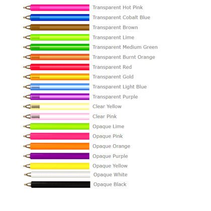 Custom 10 InkBend Standards - All color Custom 10 InkBend Standards - All color