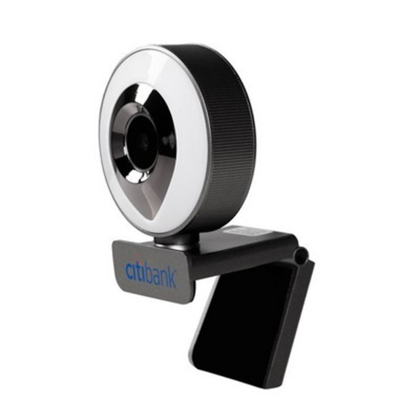 Custom Tangelo Spotlight 1080P HD Webcam - Side View 