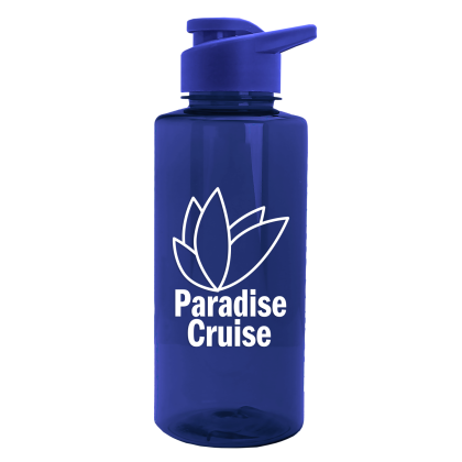 36 Oz. Tritan Bottle With Drink Thru Lid 36 Oz. Tritan Bottle With Drink Thru Lid