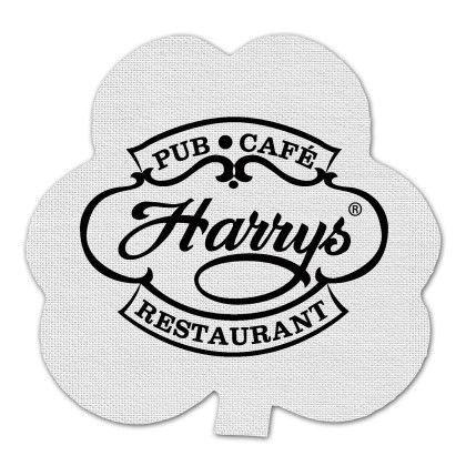 Custom Shamrock Rubber Jar Opener - White Custom Shamrock Rubber Jar Opener - White