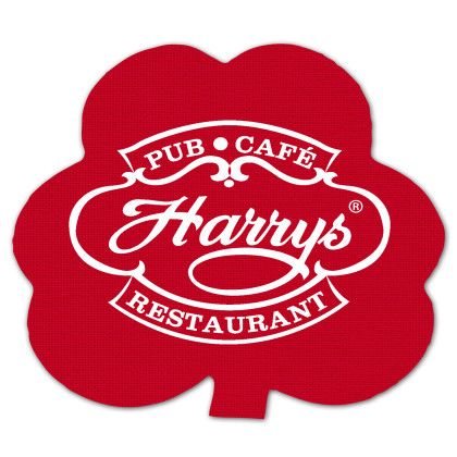 Custom Shamrock Rubber Jar Opener - Red Custom Shamrock Rubber Jar Opener - Red