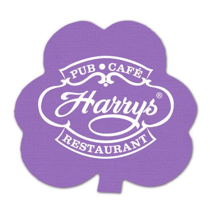 Custom Shamrock Rubber Jar Opener - Purple Custom Shamrock Rubber Jar Opener - Purple