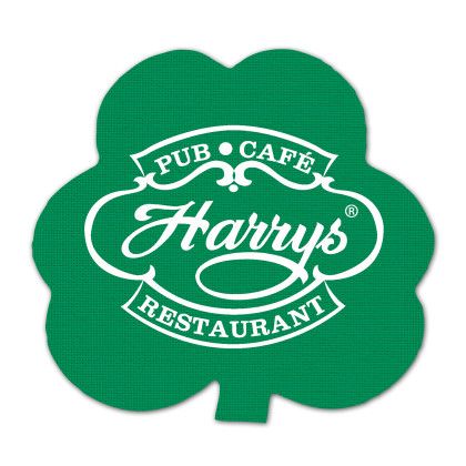 Custom Shamrock Rubber Jar Opener - Green Custom Shamrock Rubber Jar Opener - Green