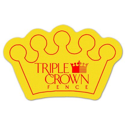 Custom Crown Vinyl Jar Opener - Yellow Custom Crown Vinyl Jar Opener - Yellow