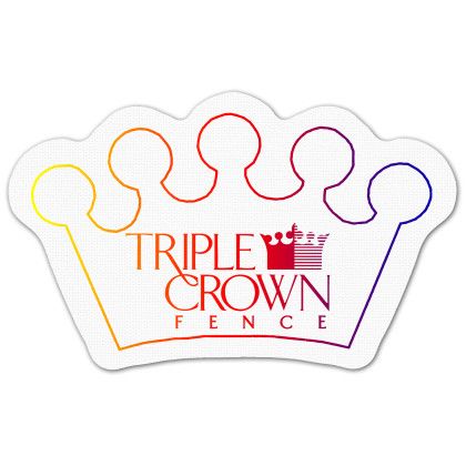 Custom Crown Vinyl Jar Opener - White Custom Crown Vinyl Jar Opener - White