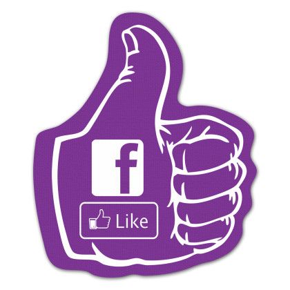 Custom Thumbs Up Vinyl Jar Opener - Purple Custom Thumbs Up Vinyl Jar Opener - Purple