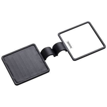 Custom Anti-Microbial Square Stethoscope ID Tag - Black Custom Anti-Microbial Square Stethoscope ID Tag - Black
