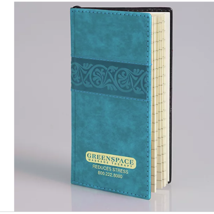 Custom Nouveau Pocket Journal - Sky Blue Custom Nouveau Pocket Journal - Sky Blue