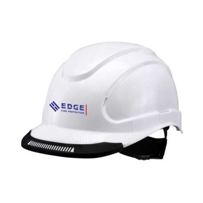 Custom Hypeman 6-point Ratchet Type I Cap Style Hard Hat - Ice Custom Hypeman 6-point Ratchet Type I Cap Style Hard Hat - Ice
