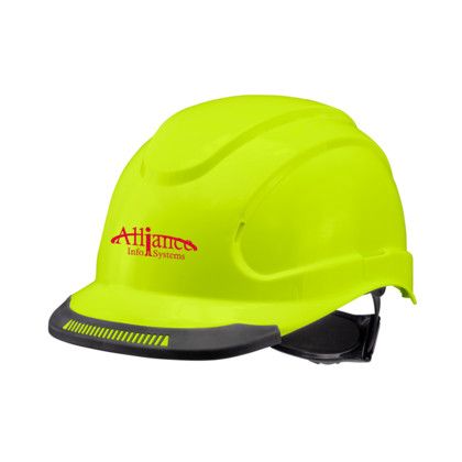 Custom Hypeman 6-point Ratchet Type I Cap Style Hard Hat - Hi-vis-lime Custom Hypeman 6-point Ratchet Type I Cap Style Hard Hat - Hi-vis-lime