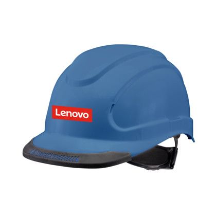Custom Hypeman 6-point Ratchet Type I Cap Style Hard Hat - Blue Custom Hypeman 6-point Ratchet Type I Cap Style Hard Hat - Blue