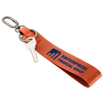 Custom AeroLOFT Never Lost Keychain - Orange Custom AeroLOFT Never Lost Keychain - Orange