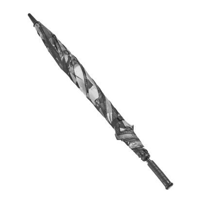 Custom Dye Sublimation Golf Umbrella - Fold View Custom Dye Sublimation Golf Umbrella - Fold View