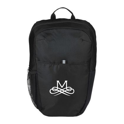 Custom Rocky Recycled 15" Computer Backpack - Black Custom Rocky Recycled 15" Computer Backpack - Black