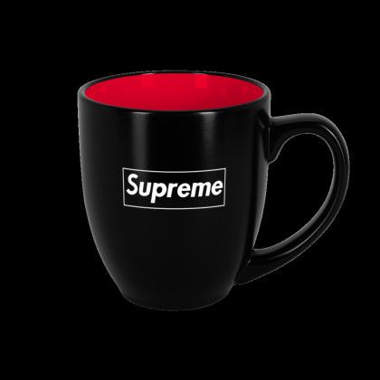 Reno 16 oz Bistro Two-Tone Matte Mug - Color: Red