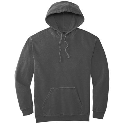 Custom Comfort Colors Ring Spun Hooded Sweatshirt - Pepper Custom Comfort Colors Ring Spun Hooded Sweatshirt - Pepper