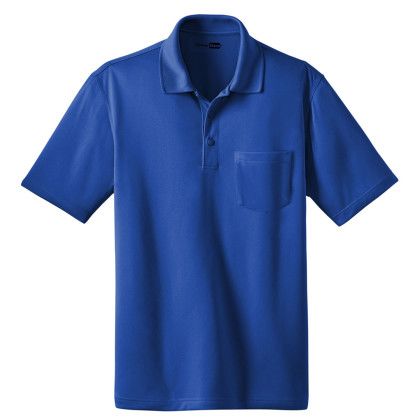 Custom CornerStone Select Snag-Proof Pocket Polo - Royal Custom CornerStone Select Snag-Proof Pocket Polo - Royal