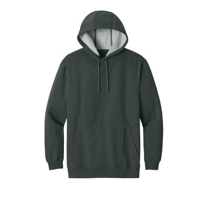 Custom CornerStone Tough Fleece Pullover Hoodie - Charcoal Heather Front Custom CornerStone Tough Fleece Pullover Hoodie - Charcoal Heather Front