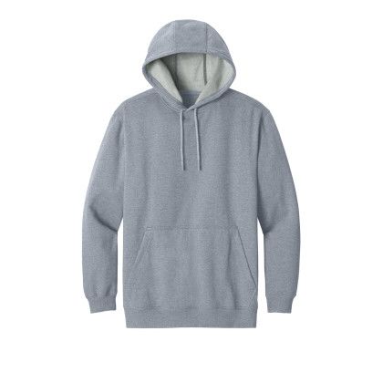 Custom CornerStone Tough Fleece Pullover Hoodie - Heather Grey Front Custom CornerStone Tough Fleece Pullover Hoodie - Heather Grey Front