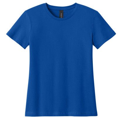 Custom Gildan Full Color Softstyle Women's T-Shirt - Royal Custom Gildan Full Color Softstyle Women's T-Shirt - Royal