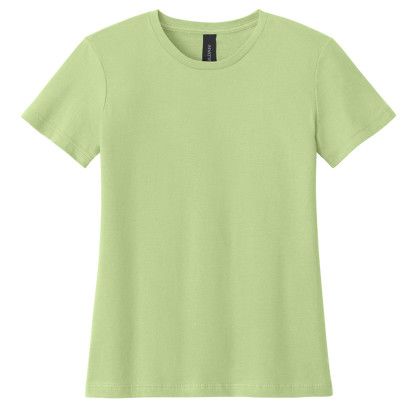 Custom Gildan Full Color Softstyle Women's T-Shirt - Pistachio Custom Gildan Full Color Softstyle Women's T-Shirt - Pistachio
