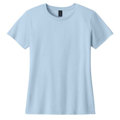 Custom Gildan Full Color Softstyle Women's T-Shirt - Light blue Custom Gildan Full Color Softstyle Women's T-Shirt - Light blue