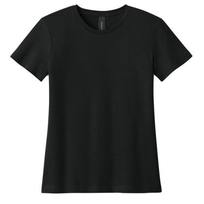 Custom Gildan Full Color Softstyle Women's T-Shirt - Black Custom Gildan Full Color Softstyle Women's T-Shirt - Black