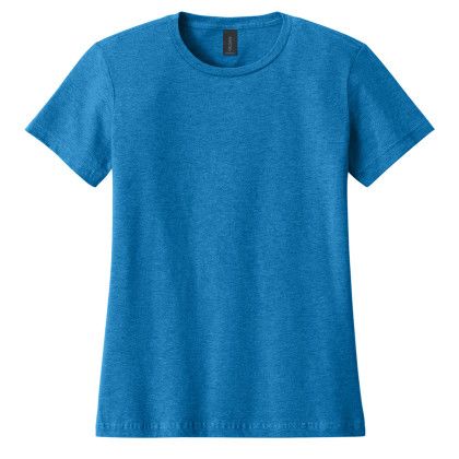 Custom Gildan Full Color Softstyle Women's T-Shirt - Antique Sapphire Custom Gildan Full Color Softstyle Women's T-Shirt - Antique Sapphire