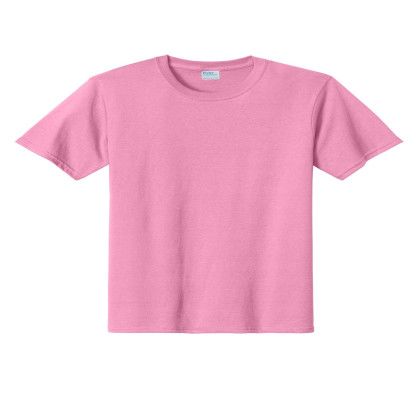 Custom Port & Company Essential Tee - Candy pink Custom Port & Company Essential Tee - Candy pink