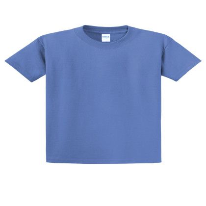 Custom Port & Company Essential Tee - Carolina Blue Custom Port & Company Essential Tee - Carolina Blue